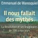 Il nous fallait des mythes !, détail 1re de couv.